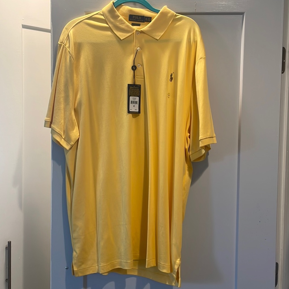 Men’s yellow Polo Ralph Lauren XXL